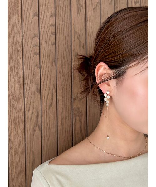 snidel フロッキーベロアドレープドレス フロッキーベロアドレープドレス(508485164)｜阪急百貨店公式通販