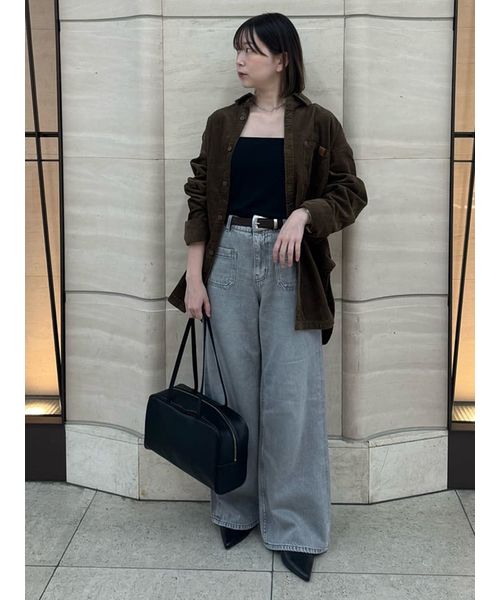 カーブヘムオーバーシャツ(508487928)｜阪急百貨店公式通販