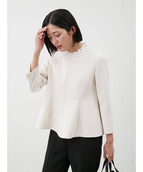 セットアイテム】2wayレースカラーペプラムSET UP(508487937)｜阪急