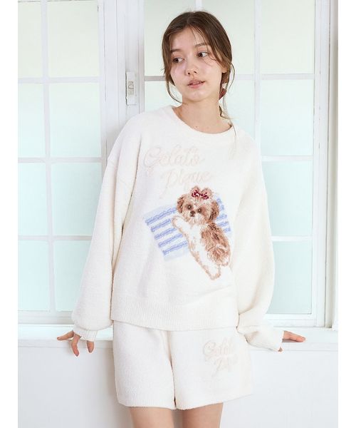 ラッピング済み】シーズージャガードプルオーバー&ロングパンツSET