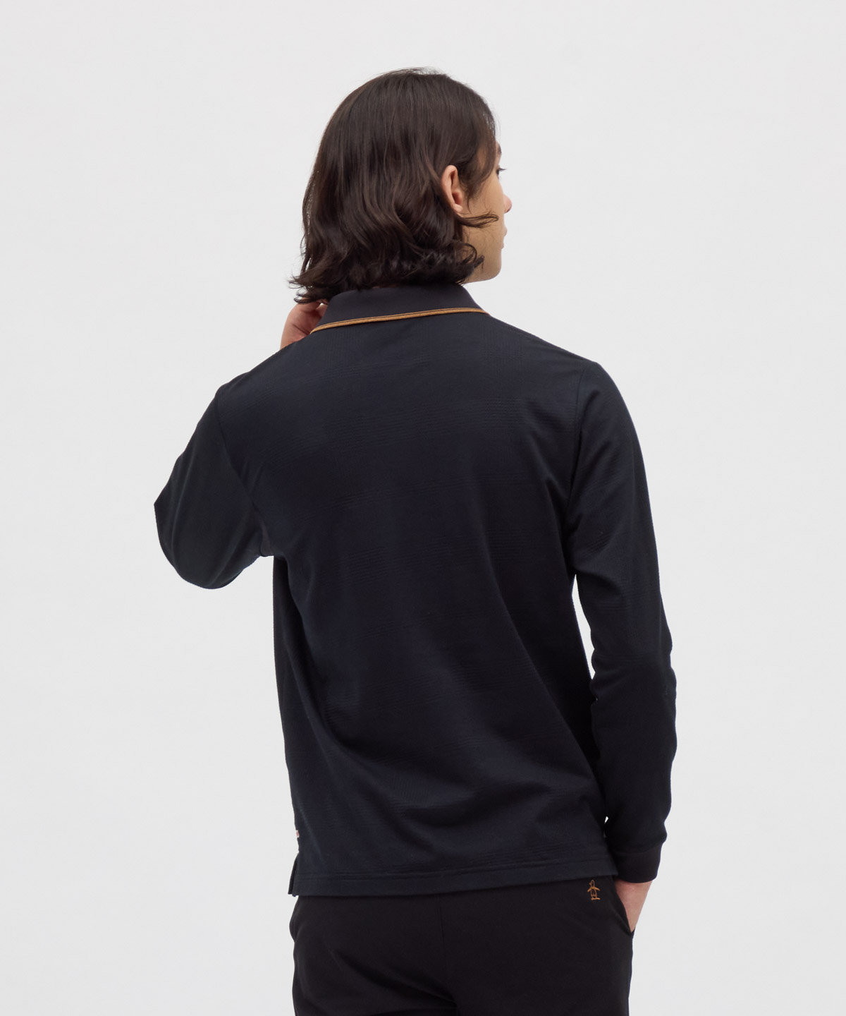 マンシングウェア Munsingwear サッカーグレンチェック長袖