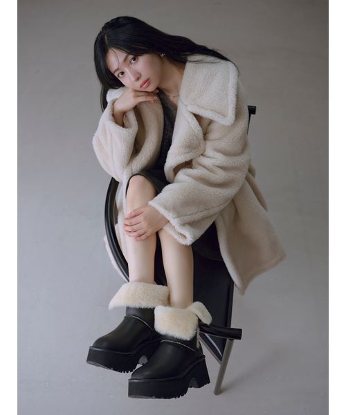 FRAY I.D｜UGG(R)】W ESMEE LEATHER BOOT(508494549)｜阪急百貨店公式