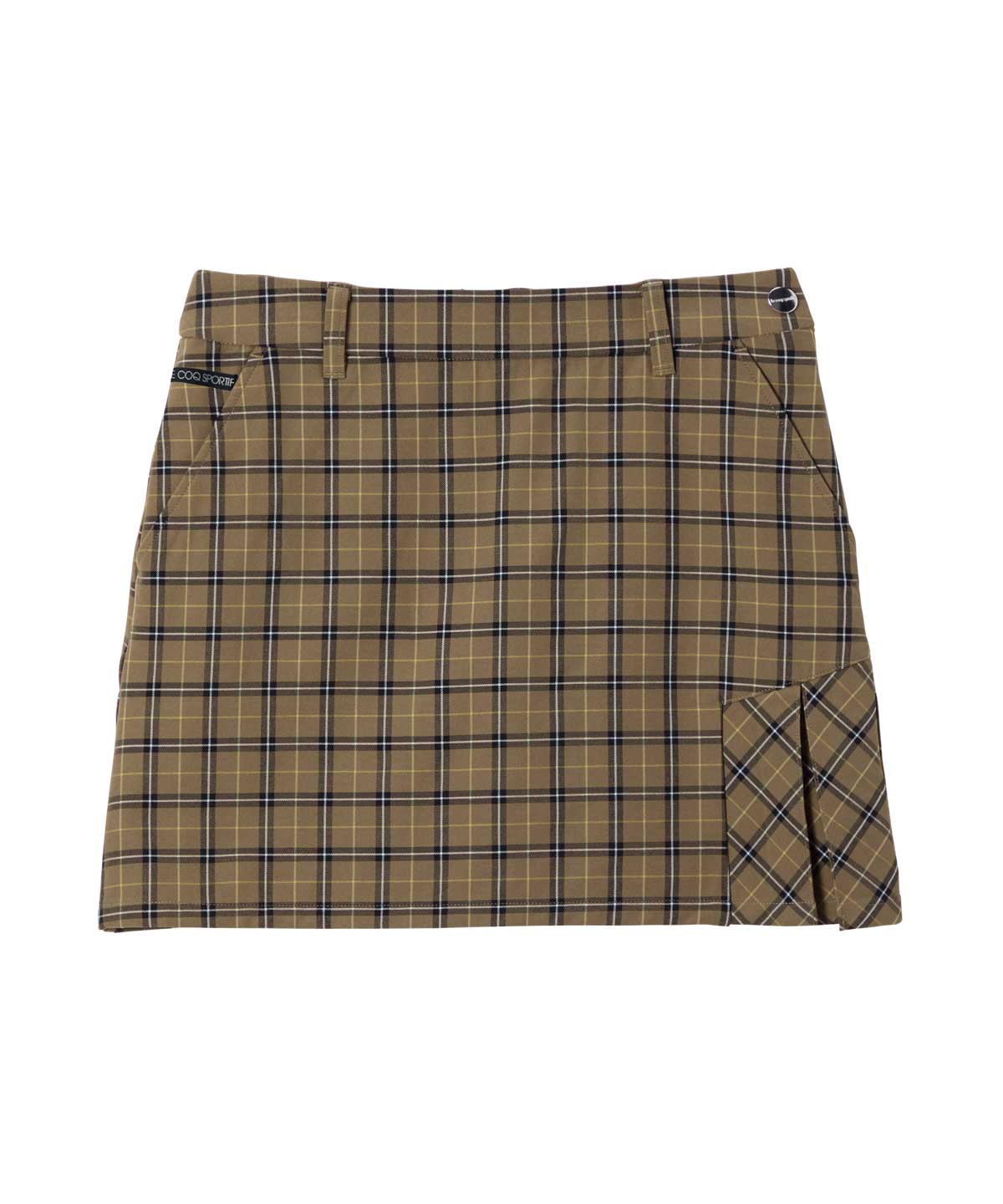 le coq sportif - ルコックスポルティフ　台形チェックスカート ルコックスポルティフ ゴルフ le coq sportif golf チェック柄