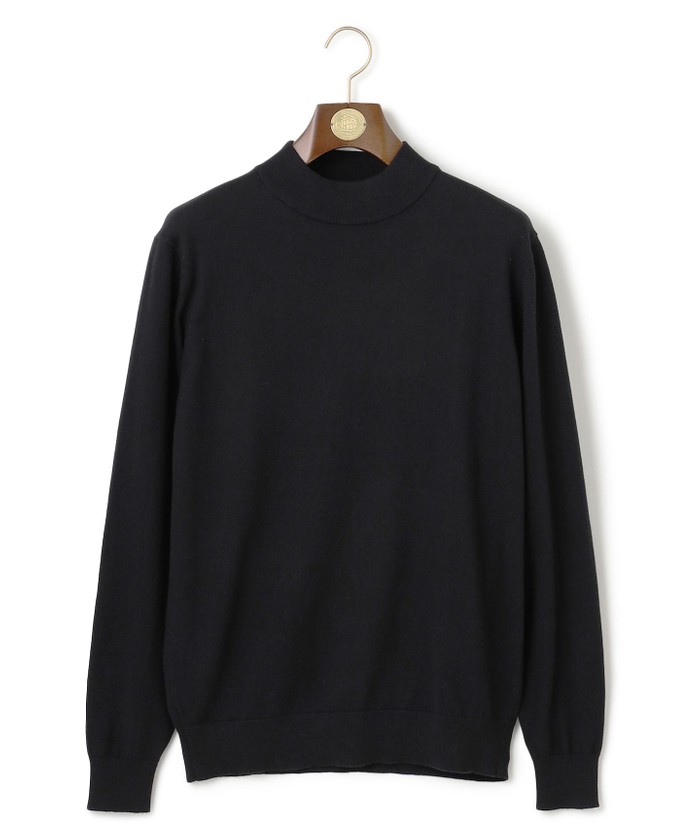 OBSIDIAN オブシディアン ODM22AK008 モックネックニットM niko and（ニコアンド）の「ダブルジャガードモックネックニット