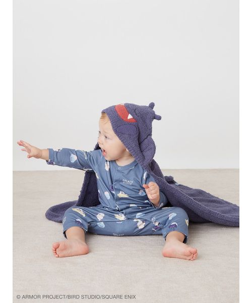 ドラゴンクエスト】【ベビー】アソートモンスター総柄ロンパース