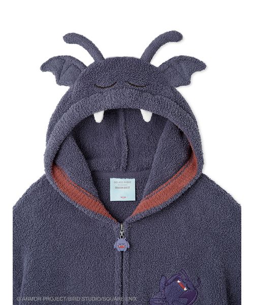 【ドラゴンクエスト】【ユニセックス】パウダードラキーパーカ＆ハーフパンツセット ドラゴンクエスト】【ユニセックス】パウダードラキーパーカ