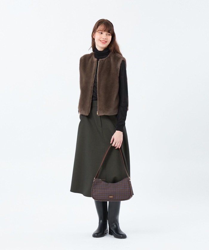 今期即完売品　マッキントッシュフィロソフィー エコファージップアップジレ エコファージップアップジレ(508404603)｜阪急百貨店公式通販サイト