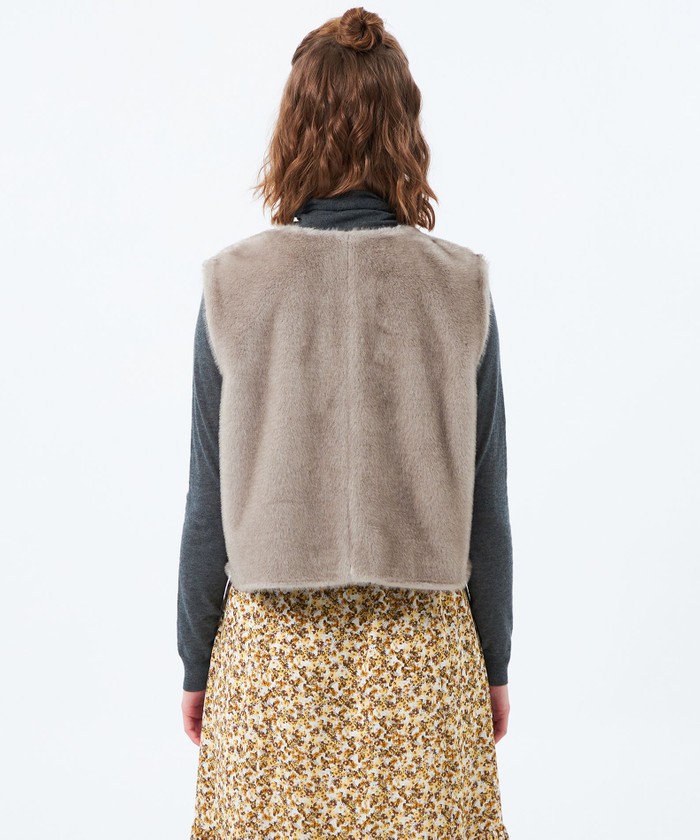 今期即完売品　マッキントッシュフィロソフィー エコファージップアップジレ エコファージップアップジレ｜マッキントッシュフィロソフィーの通販