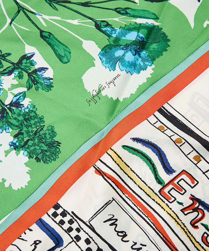 manipuri （マニプリ）のスカーフ manipuri(マニプリ)】SILK SCARF|allureville OFFICIAL SITE