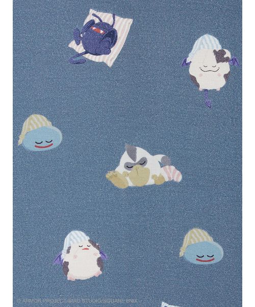 ドラゴンクエスト】【ベビー】アソートモンスター総柄ロンパース