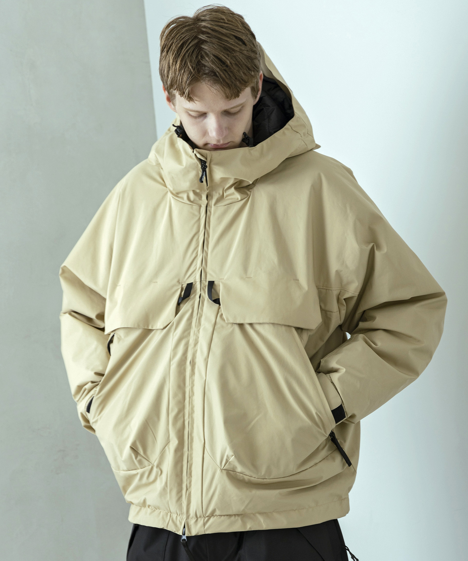 プラスフェニックス +phenix FISHERMANS DOWN JACKET(508541692