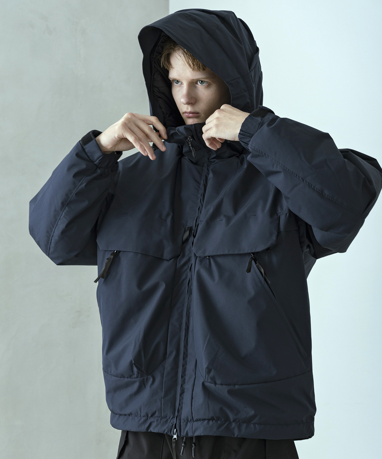 プラスフェニックス +phenix FISHERMANS DOWN JACKET(508541692