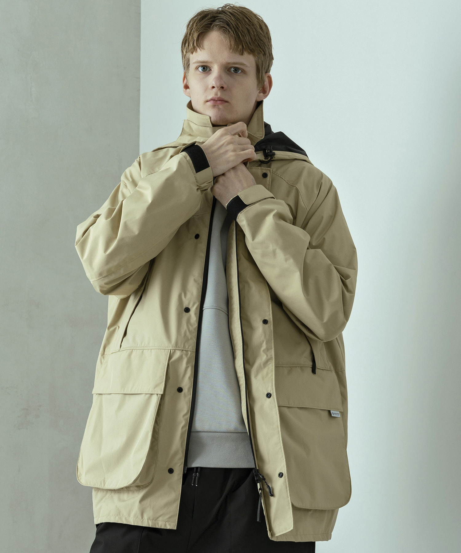 プラスフェニックス +phenix FISHERMANS DOWN COAT フ(508541699