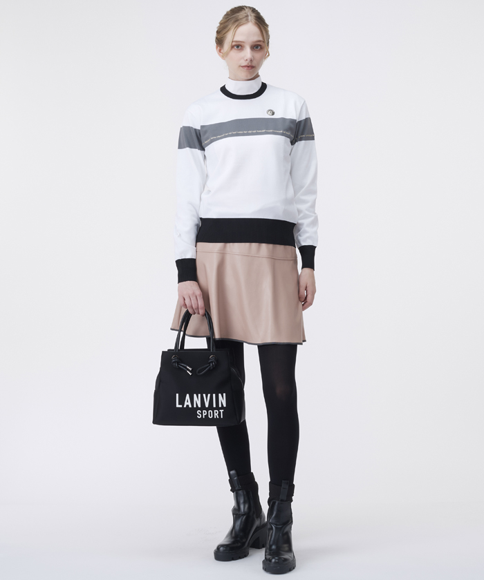 ランバン スポール LANVIN SPORT ポリエステルクルーネック