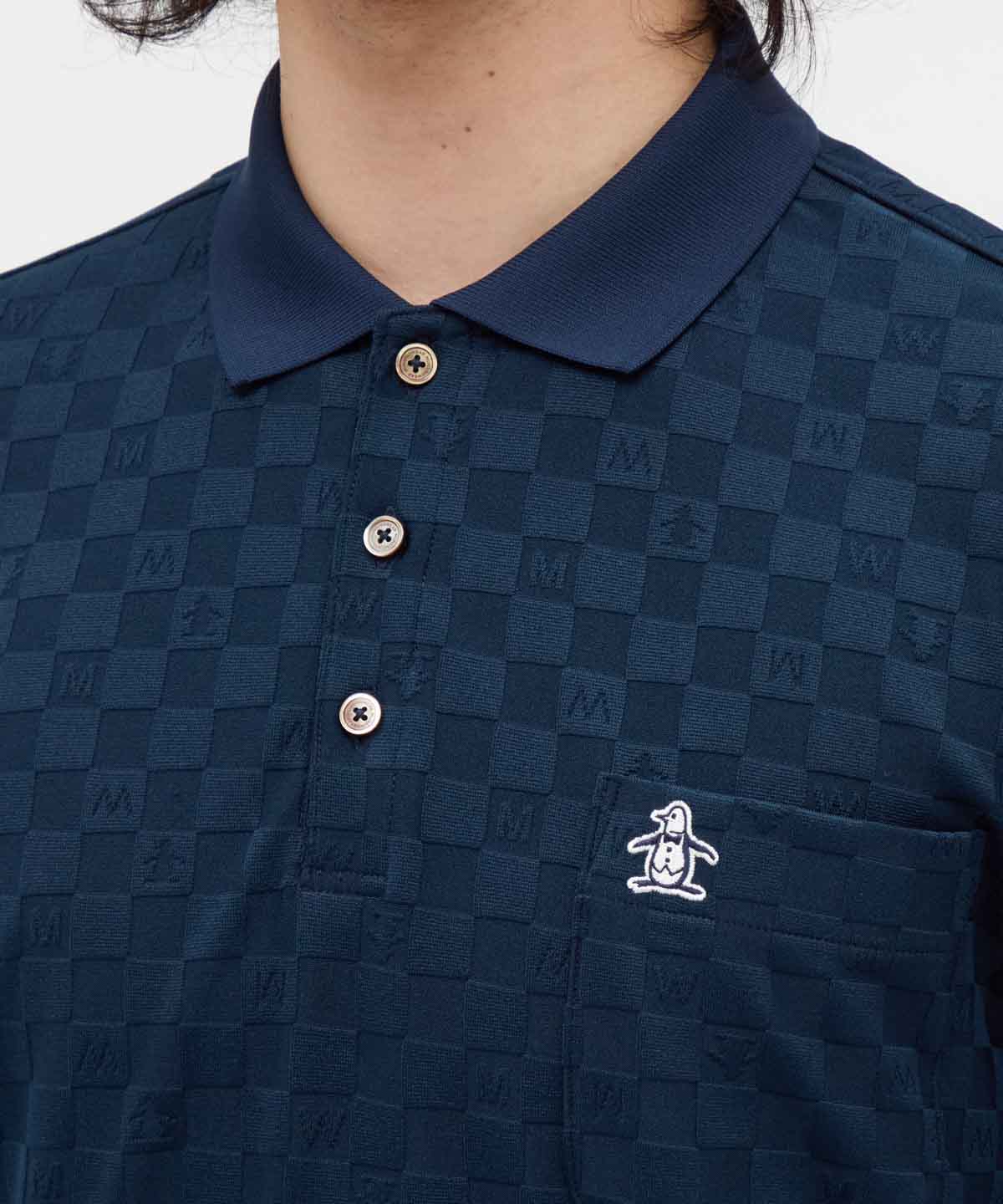 マンシングウェア Munsingwear 吸汗速乾リンクスジャカード長袖