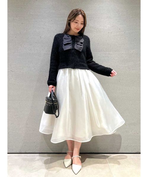 ダブルリボンニットジャケット(508381638)｜阪急百貨店公式通販サイト