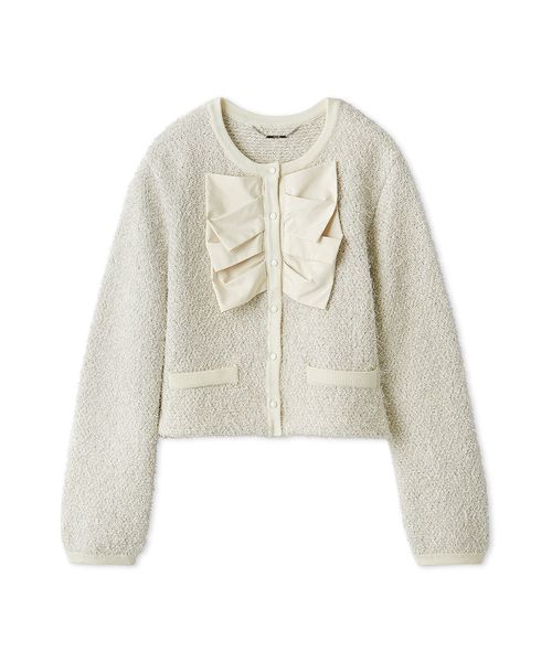 ダブルリボンニットジャケット(508381638)｜阪急百貨店公式通販サイト