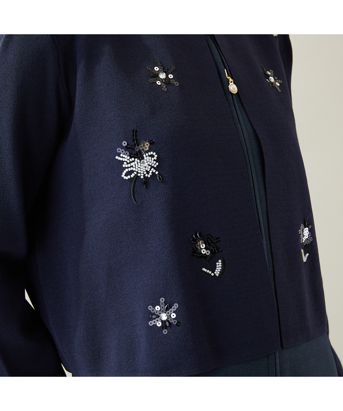 HIAND フラワーカーディガン Flower cardigan - HIAND