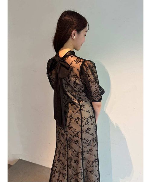 バックリボンスモールフラワードレス(508478233)｜阪急百貨店公式通販