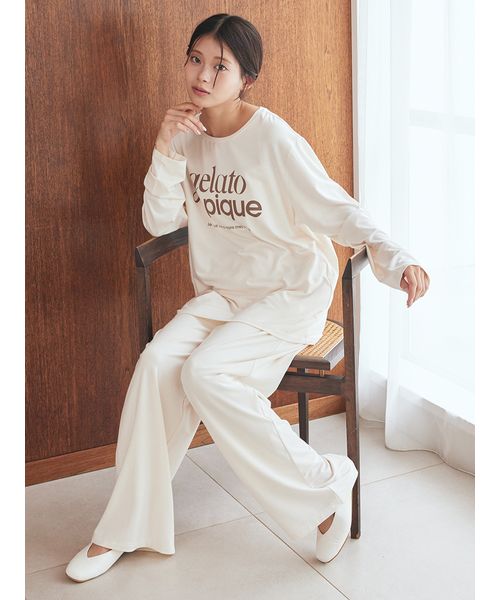 レーヨンロゴロングパンツ(508559204)｜阪急百貨店公式通販サイト