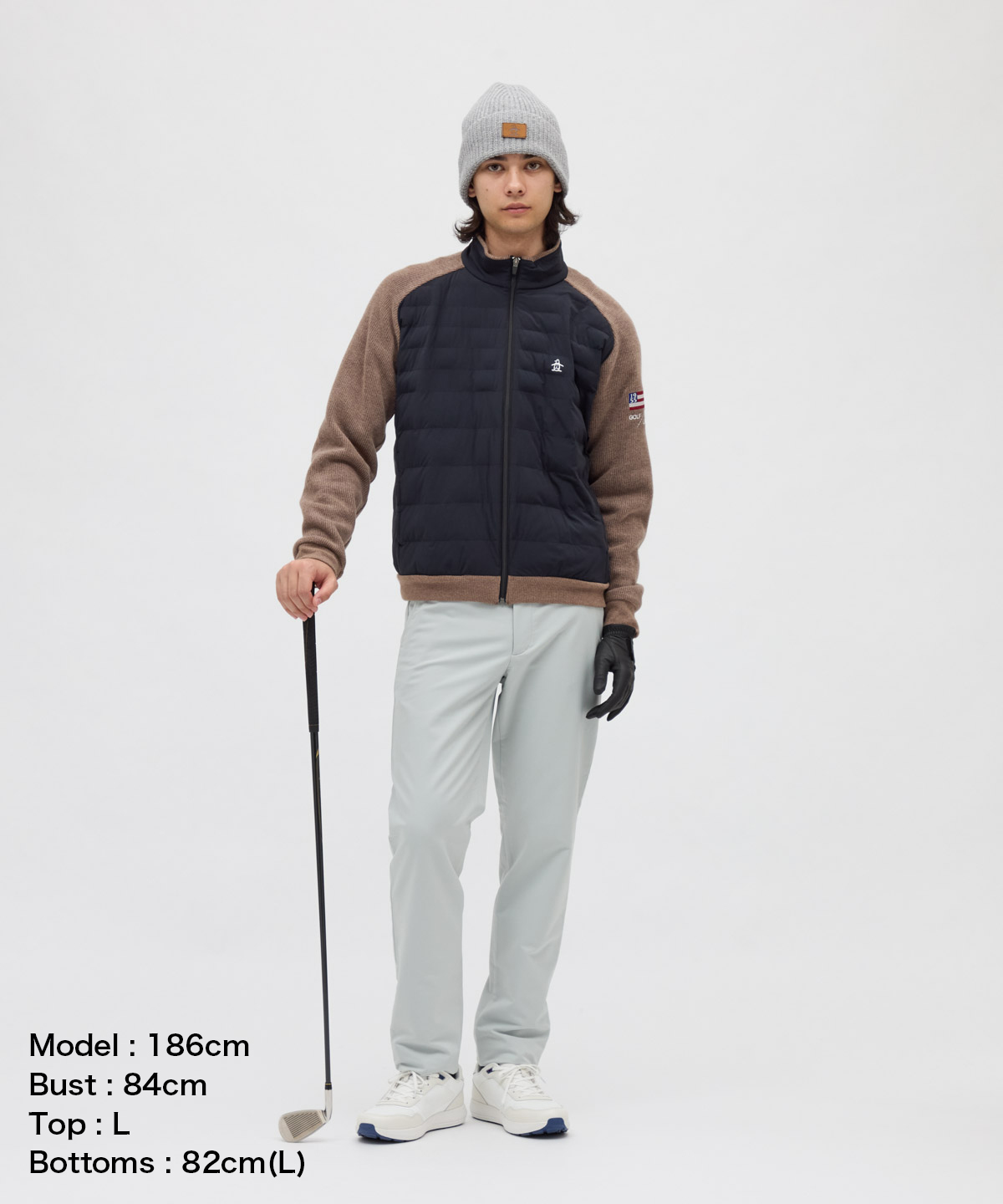 マンシングウェア Munsingwear HEAT NAVI ハイブリッド中わた