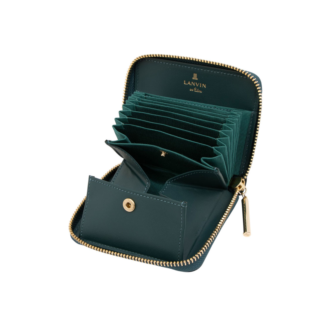 440tan　ランバンオンブルー 財布  新品　リュクサンブール リュクサンブール 口金三つ折り財布|LANVIN en Bleu | LANVIN en Bleu