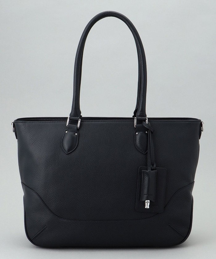 人気♡美品♡シュリンクレザー♡ペッレモルビダ 2way ビジネスバッグ ブラック 日本製【PELLE MORBIDA】2WAY シュリンクレザートートバッグ(508569391