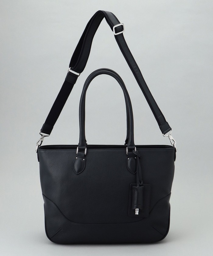 日本製【PELLE MORBIDA】2WAY シュリンクレザートートバッグ(508569391