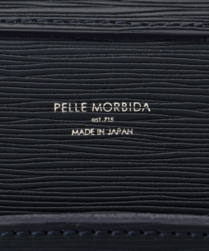 日本製【PELLE MORBIDA】型押しレザー ブリーフバッグ(508569392