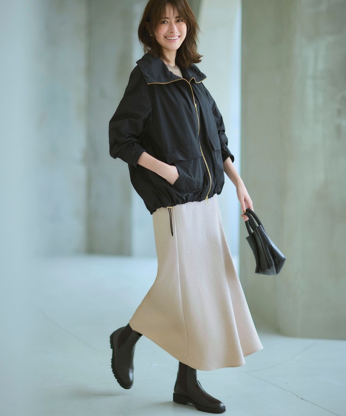 タグ付✨未使用✨洗える✨ヴィンテージサテン ナロースカート L タグ付✨未使用✨洗える✨ヴィンテージサテン ナロースカート L