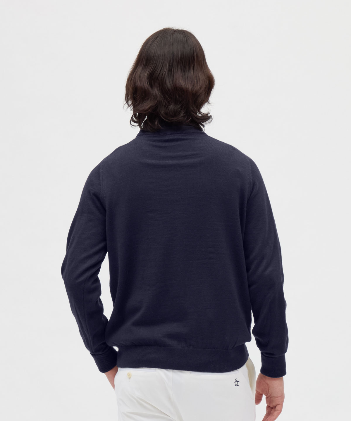 マンシングウェア Munsingwear 吸湿発熱 ハーフジップカットソー -デサントストア