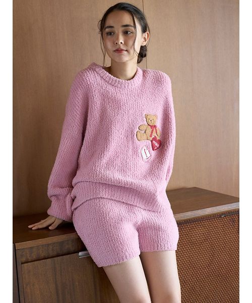 ONLINE限定】ベビモコベアさがらプルオーバー＆ロングパンツセット