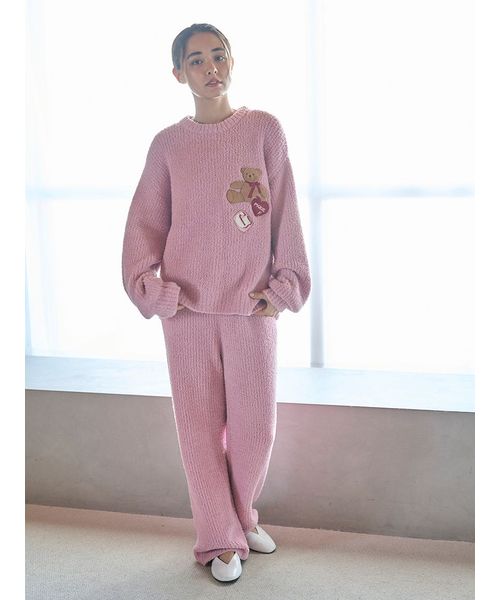 ONLINE限定】ベビモコベアさがらプルオーバー＆ロングパンツセット