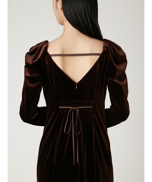 FRAY I.D ベロアナローワンピース FRAY I.D｜ベロアナローワンピース | Rakuten Fashion(楽天