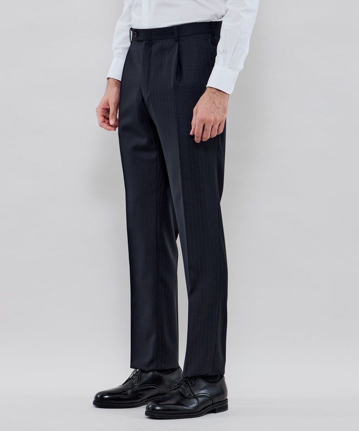 OX BRIDGE】【DORMEUIL/ドーメル】シャドーストライプスーツ(508351865