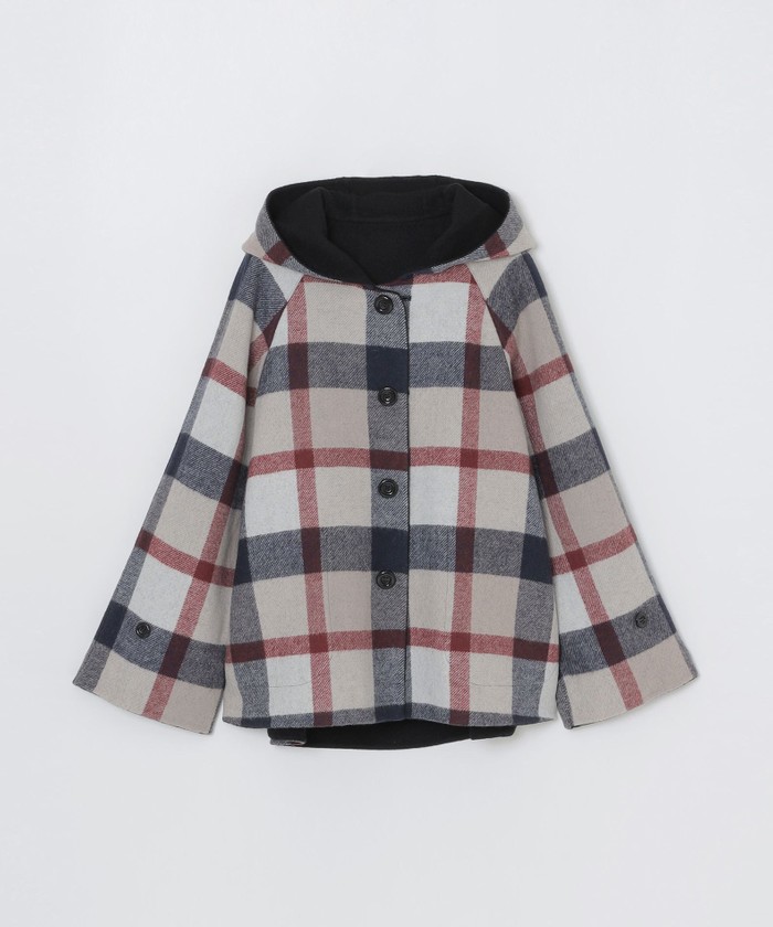 一部店舗限定】クレストブリッジチェックリバーシブルコート(508543922