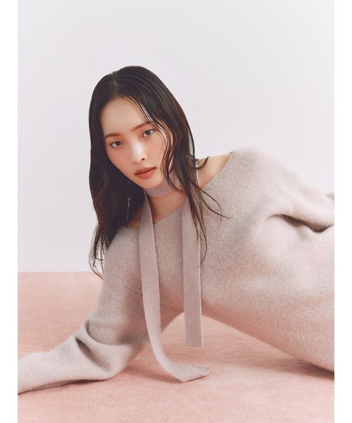 フォックスウールミニニットワンピース(508580168)｜阪急百貨店公式