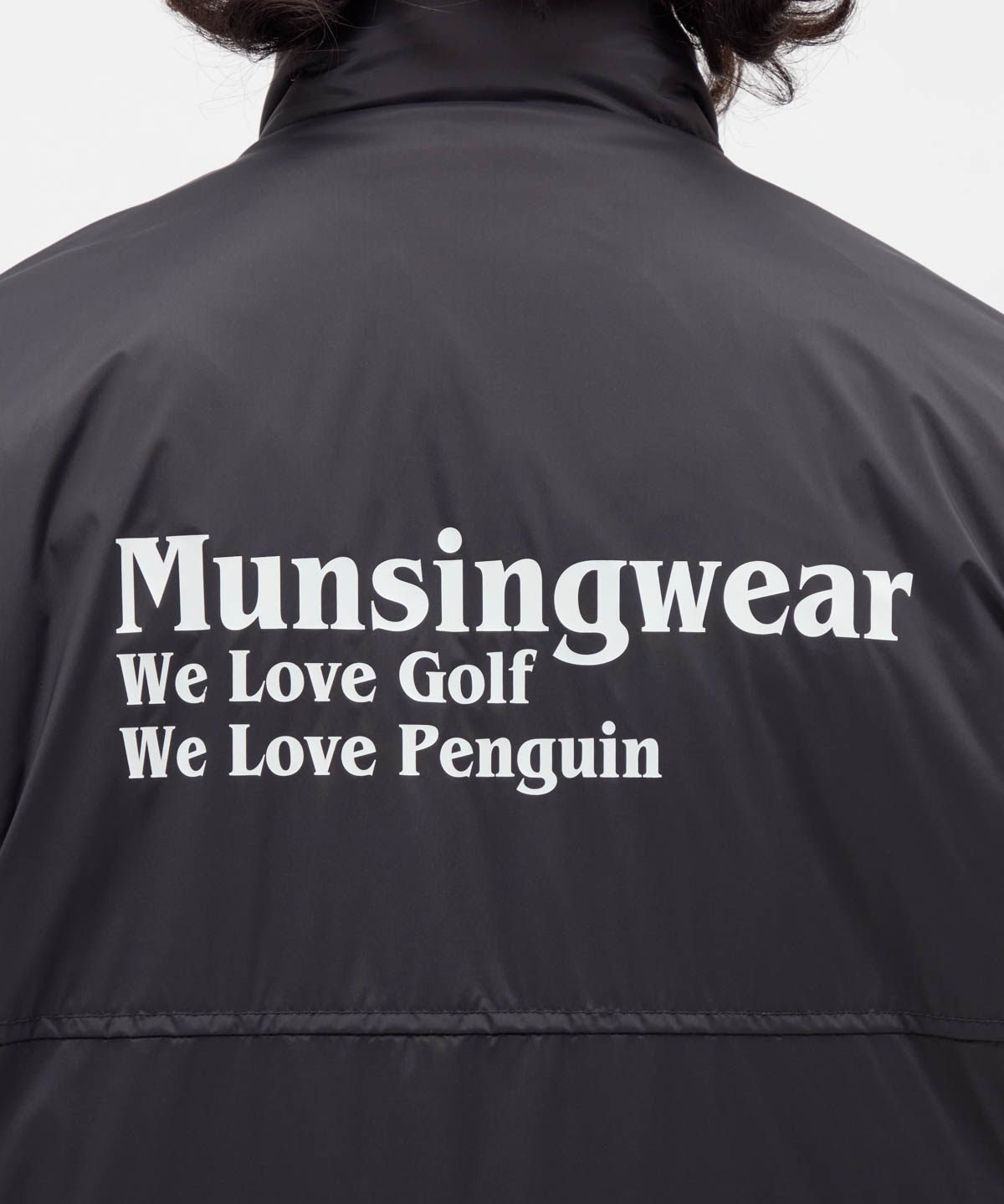 マンシングウェア Munsingwear はっ水裏キルティング前開き