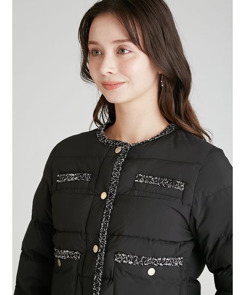 CELFORD トリムデザインキルティングジャケット トリムデザインキルティングジャケット | セルフォード(CELFORD