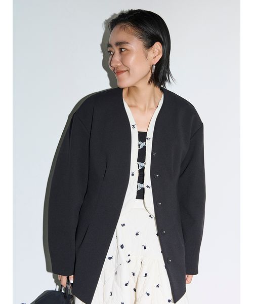 フラワーエンブロイダリーキルティングスカート(508586491)｜阪急