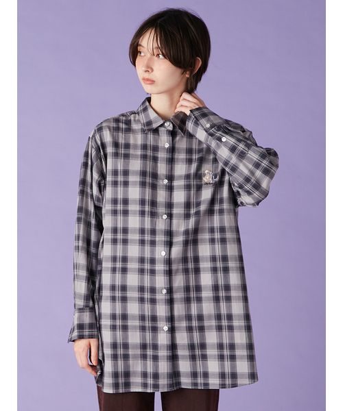 Lily Bearチェックオーバーシャツ(508586527)｜阪急百貨店公式通販