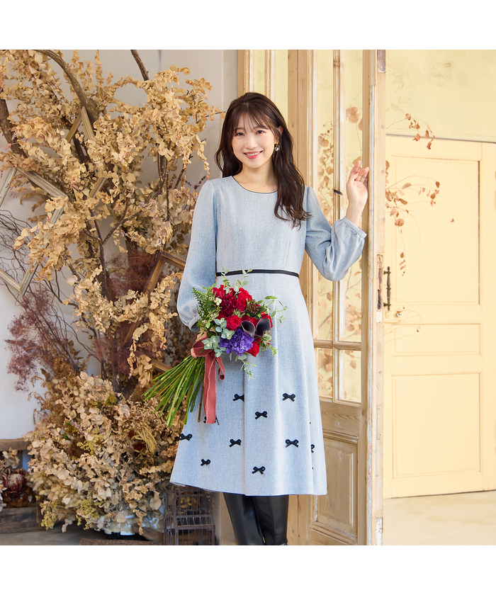 ローズティアラ RoseTiara 【ウールライク素材】サテンリボン