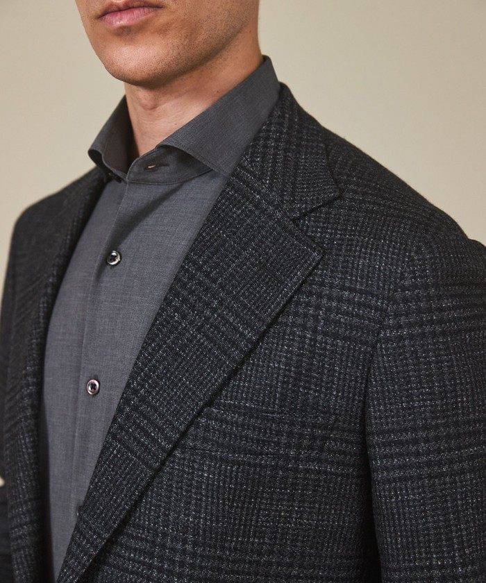 Ermenegild Zegna/ゼニア】トロフェオ カシミヤ ジャケット_グ
