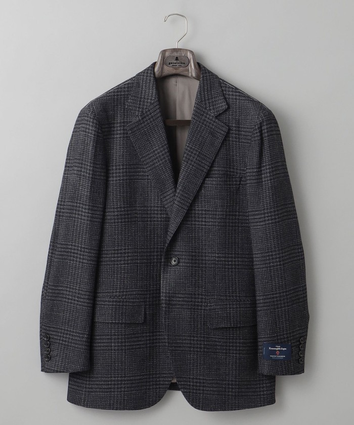 Ermenegild Zegna/ゼニア】トロフェオ カシミヤ ジャケット_グ
