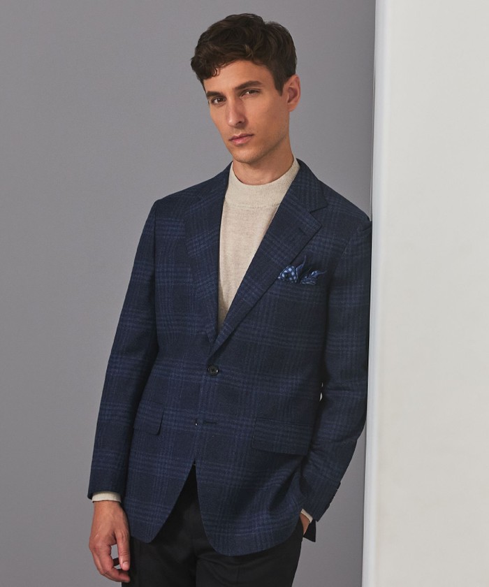 Ermenegild Zegna/ゼニア】トロフェオ カシミヤ ジャケット_ネ