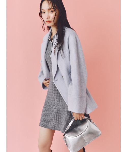 オーバーサイズウールシャギージャコット(508590969)｜阪急百貨店公式