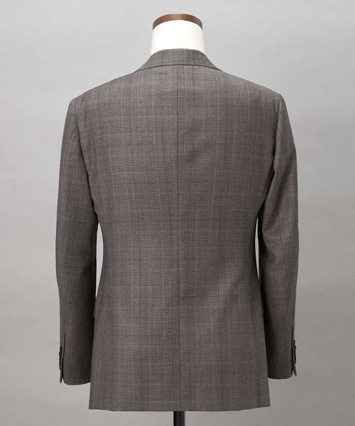 ZEGNA/ゼニア】エレクタ スーツ(ブラウンチェック)(508596503)｜HANKYU