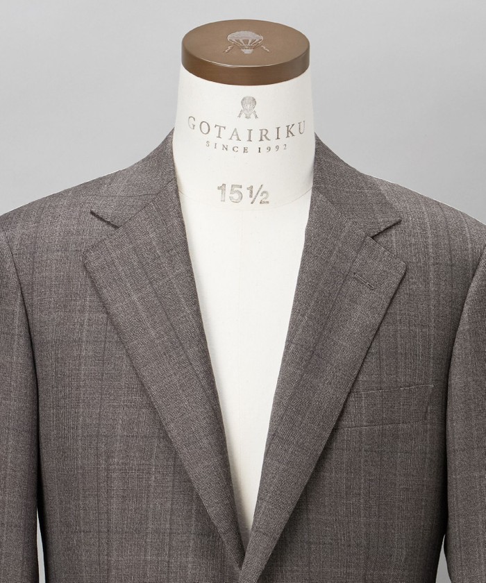 ZEGNA/ゼニア】エレクタ スーツ(ブラウンチェック)(508596503)｜HANKYU