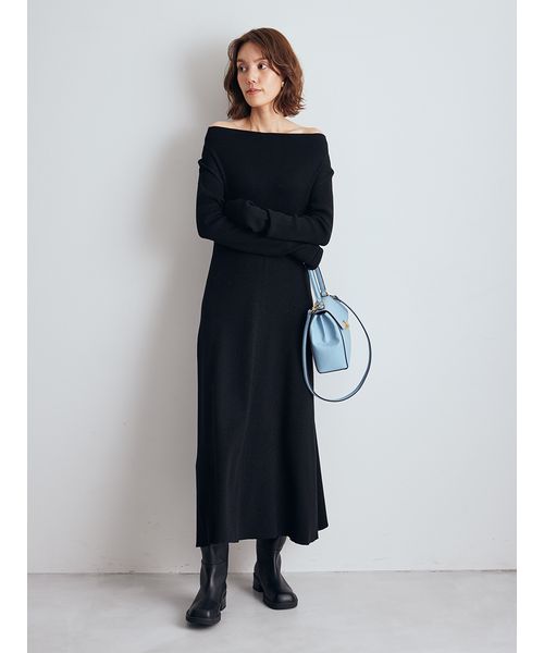 マルチWAYオフショルダーリブニットワンピース(508596545)｜阪急百貨店