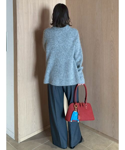 新品未使用タグ付Mila owen 4WAYモヘヤラメペプラムニットプルオ-バ- 4WAYモヘヤラメペプラムニットプルオーバー(ニット)｜トップス｜Mila